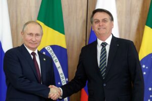 Brasil fica fora da lista de países considerados hostis por Putin