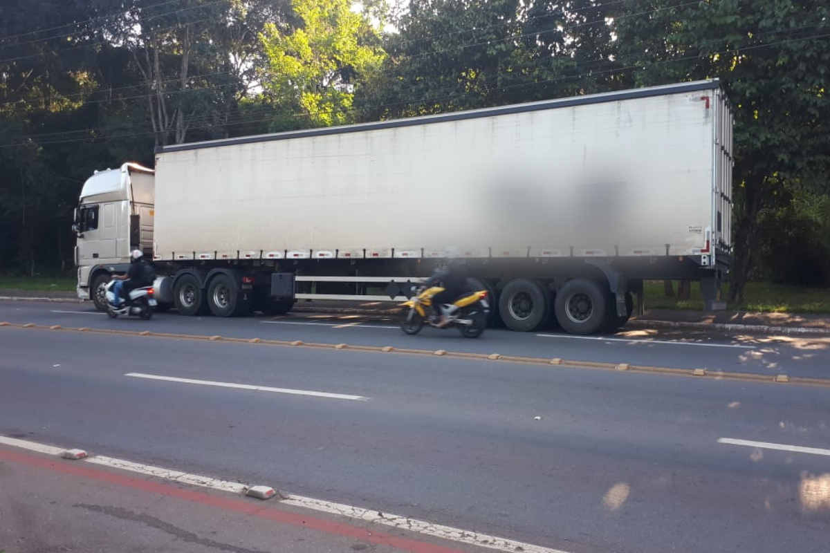 Motorista do caminhão testou negativo para consumo de bebidas alcoólicas. (Foto: Divulgação – PC)