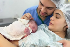 Rodrigo Mussi: sobrinho de ex-BBB nasce com tio ainda intubado; veja foto