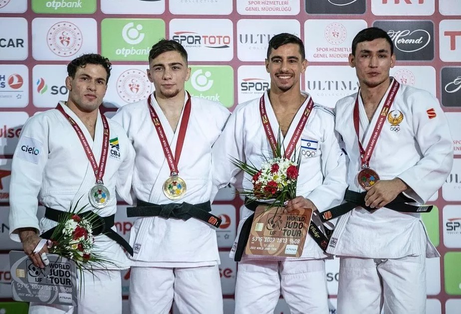 Willian Lima é prata e Jéssica Lima é bronze no Grand Slam de Antalya