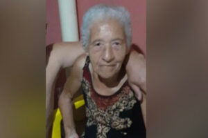 Neuza Cândida, de 75 anos, morreu dentro do Hugo, em Goiânia (Foto: Reprodução - Arquivo Pessoal)