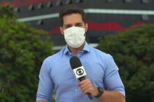 Quadro de saúde de jornalista da TV Globo Brasília é grave e estável, após facadas (Foto: Reprodução)