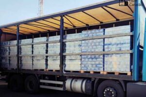 Fiscalização apreende carga de cerveja avaliada em R$220 mil sem nota fiscal em Catalão (GO)