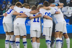 Jogadores do Dínamo de Kiev Sub-19