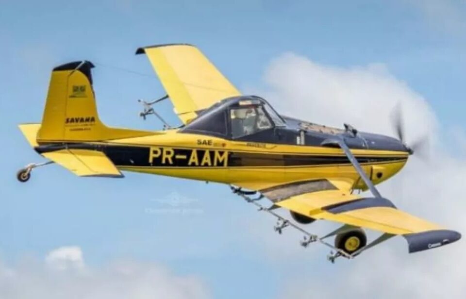 FAB encontra avião agrícola que havia desaparecido na zona rural de Mineiros (GO)