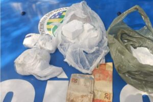 Homem é preso pela PM com droga avaliada em quase R$ 20 mil