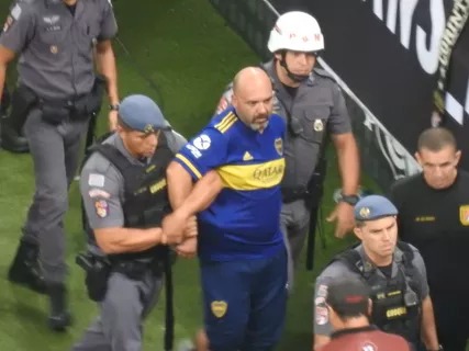 Torcedor detido do Boca Juniors