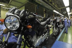 Produção de motocicletas tem alta de 37% no primeiro trimestre