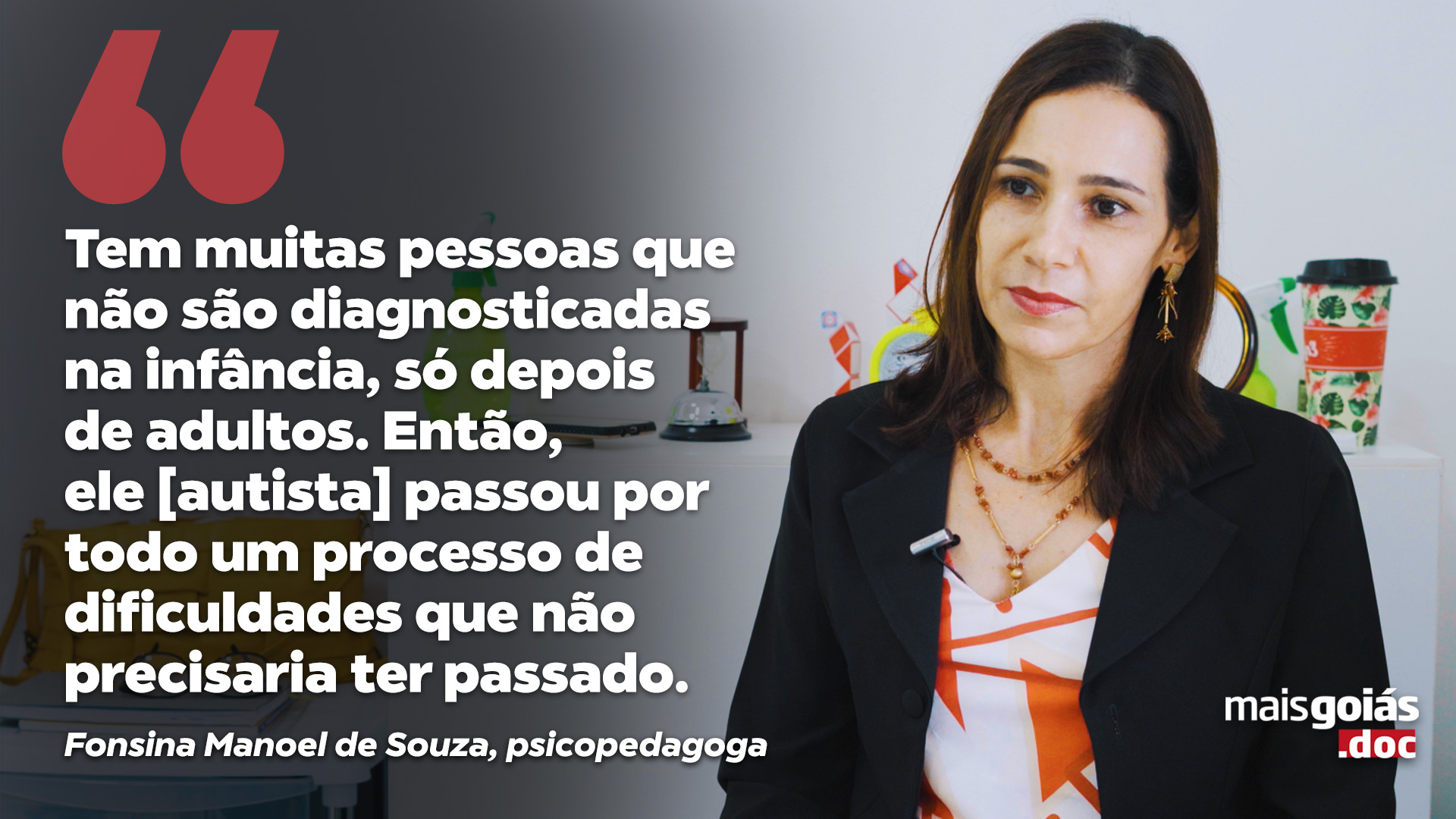 Mês da conscientização do Autismo é tema do Mais Goiás.doc (Foto: Artur Dias | Arte: Niame Loiola)
