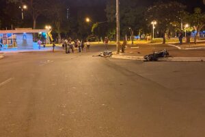 Polícia procura motorista que se envolveu em acidente com vítima fatal em Goiânia e fugiu (Foto: DICT)