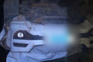 Homem morre após ser arremessado de caminhonete em capotamento na GO-305 em Cumari